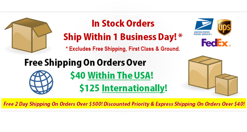Free shipping fast delivery ups usps fedex international domestic