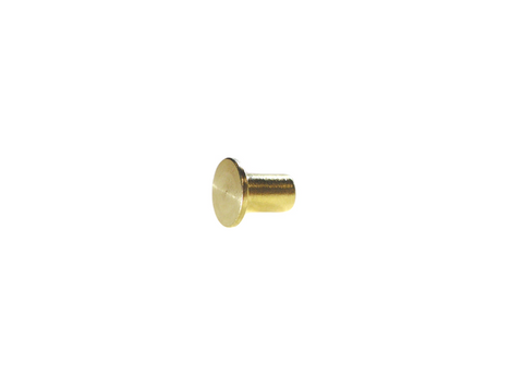 1/4" 6.3MM Mini Chicago Post Solid Brass