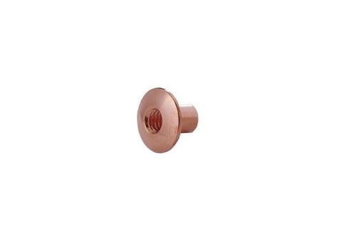 3/8" 9.5MM Chicago Post Hole Through Copper Plate