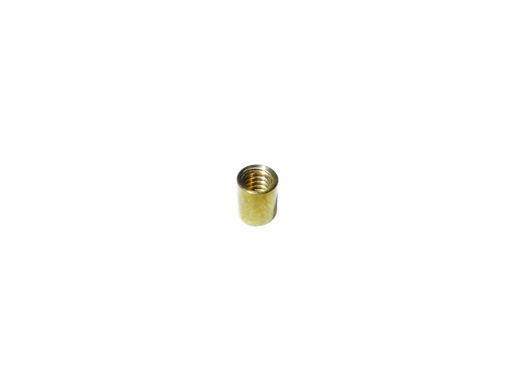 1/4" 6.3MM Mini Screw Back Headless Post Solid Brass